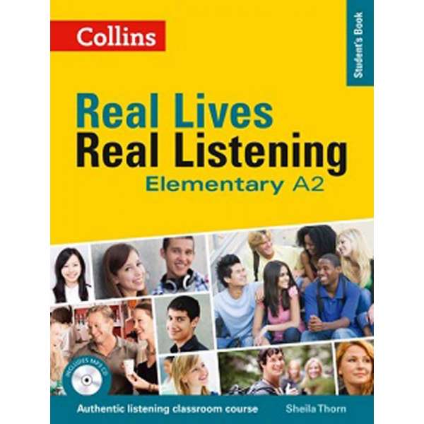  Real Lives, Real Listening Elementary Student's Book with CD