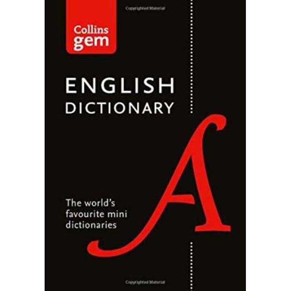  Collins Gem English Dictionary 17th edition