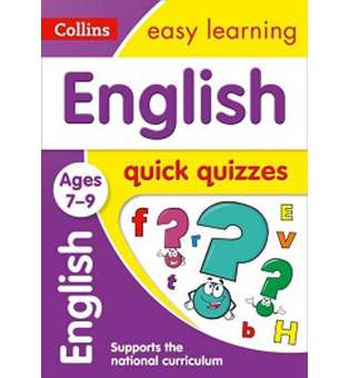  Collins Easy Learning: English Quick Quizzes Ages 7-9