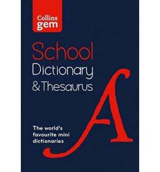  Collins Gem School Dictionary & Thesaurus