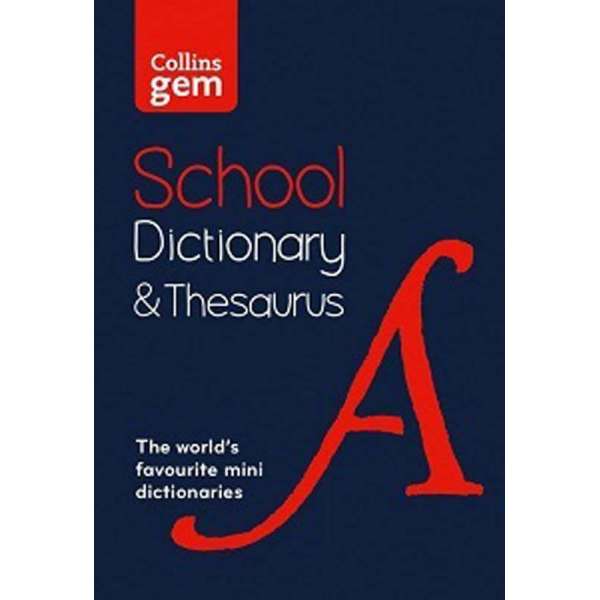  Collins Gem School Dictionary & Thesaurus