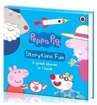  Peppa Pig: Storytime Fun (6 Great Stories in 1 Book with CD)