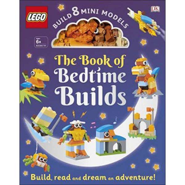  The LEGO Book of Bedtime Builds (with Bricks to Build 8 Mini Models)