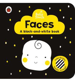  Baby Touch: Faces. A black-and white-book