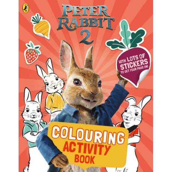  Peter Rabbit 2 Colouring Sticker Activity