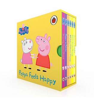  Peppa Pig: Peppa Feels Happy! Slipcase (6 books)