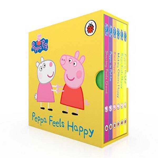  Peppa Pig: Peppa Feels Happy! Slipcase (6 books)