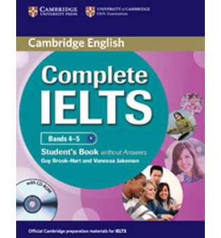  Complete IELTS Bands 4-5 Student's Book without Answers with CD-ROM