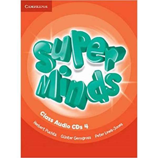  Super Minds 4 Class Audio CDs (4)