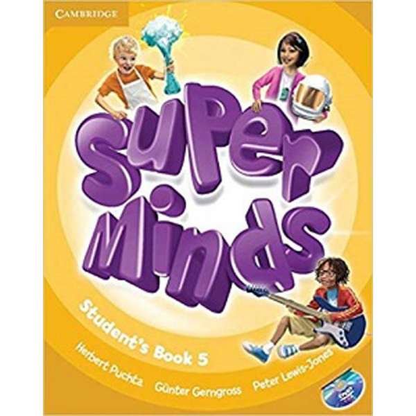  Super Minds 5 Student's Book with DVD-ROM