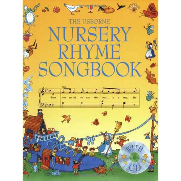  Nursery Rhyme Songbook with CD