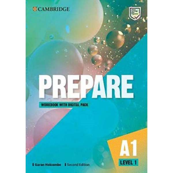  Prepare! Updated Edition Level 1 WB with Digital Pack