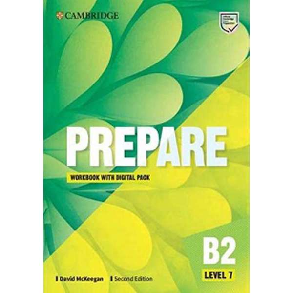  Prepare! Updated Edition Level 7 WB with Digital Pack