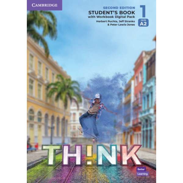  Think 2nd Ed 1 (А2) Student's Book with Workbook Digital Pack British English