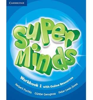  Super Minds 1 Workbook with Online Resources