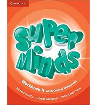  Super Minds 4 Workbook with Online Resources