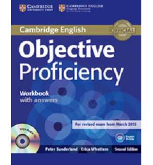  Objective Proficiency Second edition Workbook with answers with Audio CD 