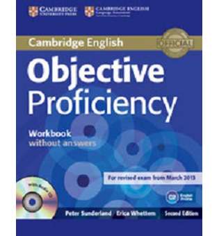  Objective Proficiency Second edition Workbook without answers with Audio CD 
