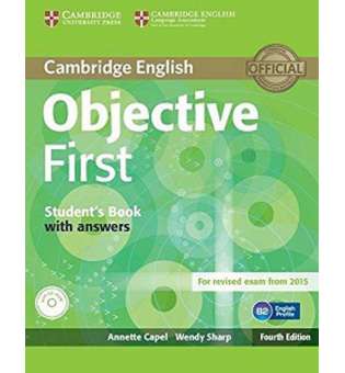  Objective First Fourth edition SB with answers with CD-ROM
