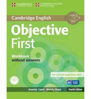  Objective First Fourth edition WB without answers with Audio CD