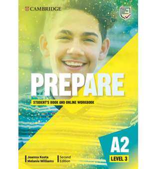  Cambridge English Prepare! 2nd Edition Level 3 SB with Online WB including Companion for Ukraine