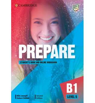  Cambridge English Prepare! 2nd Edition Level 5 SB with Online WB including Companion for Ukraine