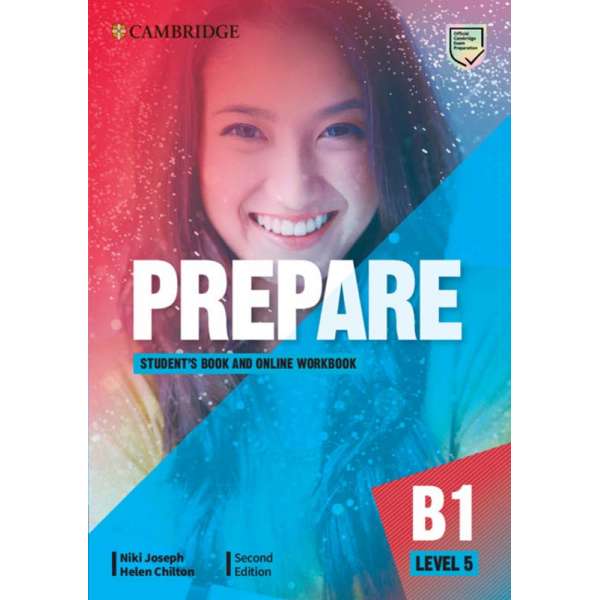  Cambridge English Prepare! 2nd Edition Level 5 SB with Online WB including Companion for Ukraine