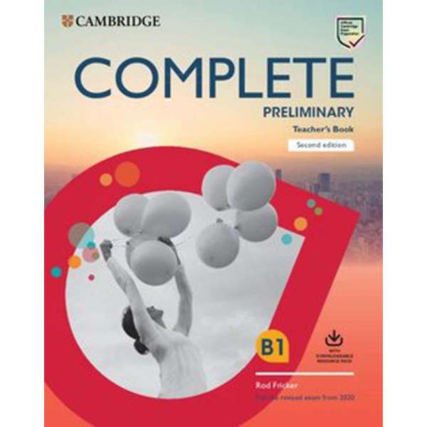  Complete Preliminary 2 Ed TB with Downloadable Resource Pack (Class Audio and Teacher's 