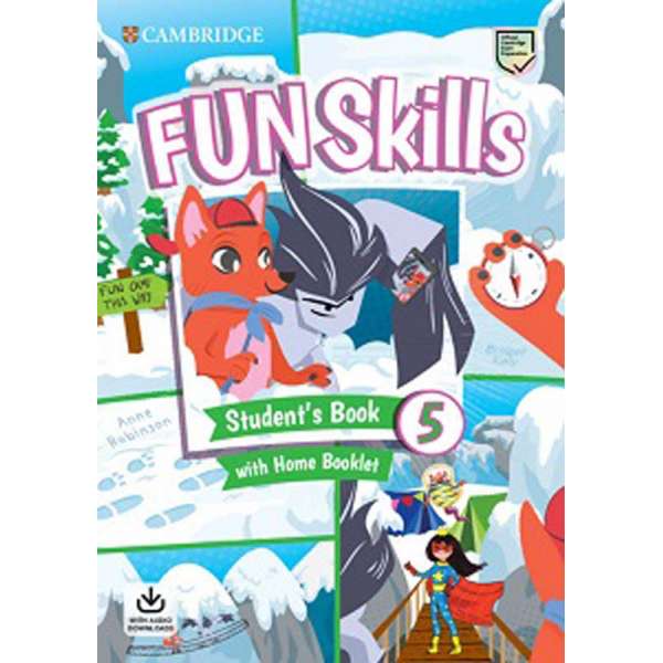  Fun Skills Level 5 SB with Home Booklet and Downloadable Audio