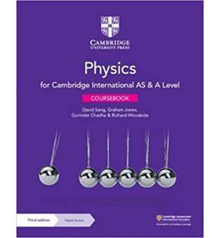  Cambridge International AS & A Level Physics Coursebook with Digital Access (2 Years) 2022 Exam