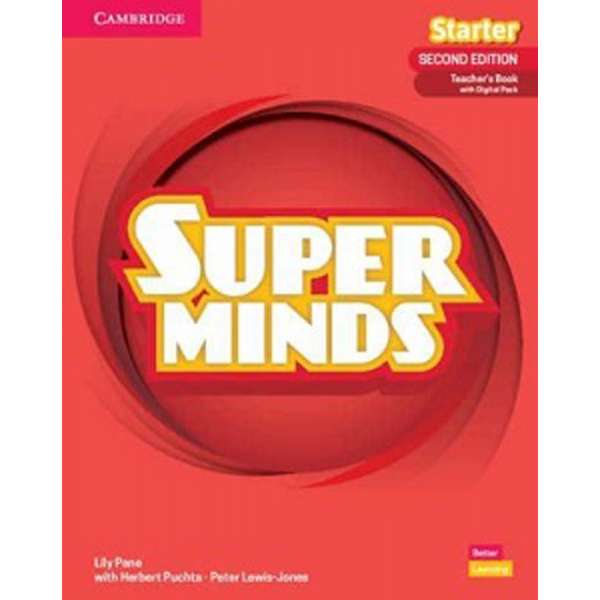  Super Minds 2nd Edition Starter Teacher's Book with Digital Pack British English