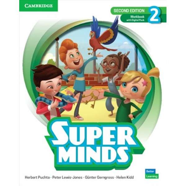  Super Minds 2nd Edition 2 Workbook with Digital Pack British English