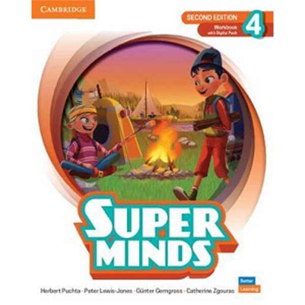  Super Minds 2nd Edition 4 Workbook with Digital Pack British English
