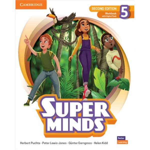  Super Minds 2nd Edition 5 Workbook with Digital Pack British English
