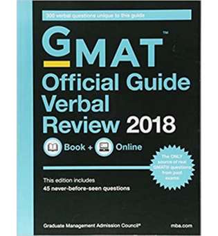 GMAT Official Guide 2018 Verbal Review: Book + Online