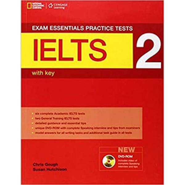 Exam Essentials: IELTS Practice Tests 2 with Answer Key & DVD-ROM