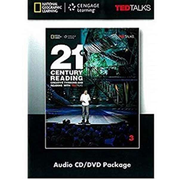  TED Talks: 21st Century Creative Thinking and Reading 3 Audio CD/DVD Package 