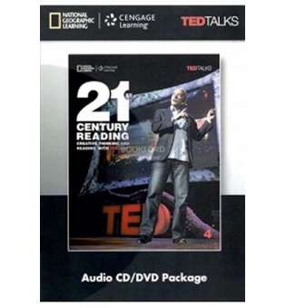  TED Talks: 21st Century Creative Thinking and Reading 4 Audio CD/DVD Package 