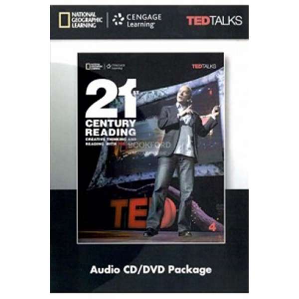  TED Talks: 21st Century Creative Thinking and Reading 4 Audio CD/DVD Package 