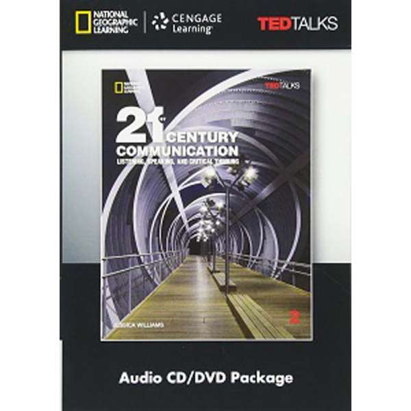  TED Talks: 21st Century Communication 2 Listening, Speaking and Critical Thinking Audio CD/DVD