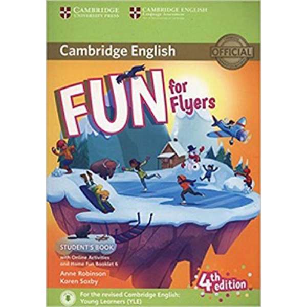  Fun for 4th Edition Flyers Student's Book with Online Activities with Audio and Home Fun Booklet 6