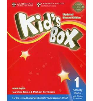  Kid's Box Updated 2nd Edition 1 Activity Book with Online Resources