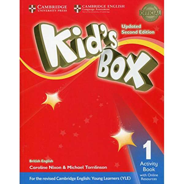  Kid's Box Updated 2nd Edition 1 Activity Book with Online Resources