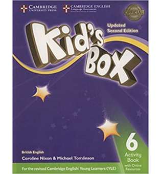  Kid's Box Updated 2nd Edition 6 Activity Book with Online Resources
