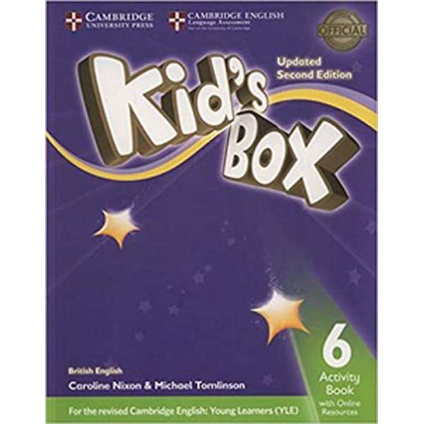  Kid's Box Updated 2nd Edition 6 Activity Book with Online Resources