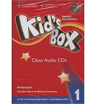  Kid's Box Updated 2nd Edition 1 Class Audio CDs (4)