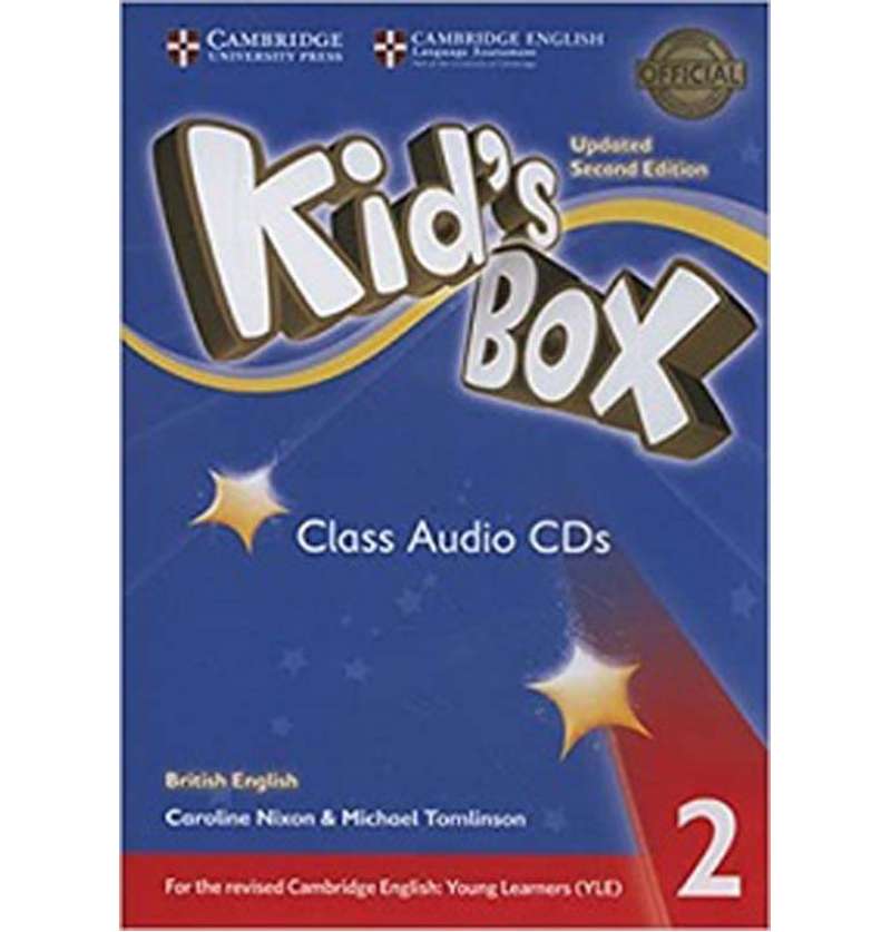  Kid's Box Updated 2nd Edition 2 Class Audio CDs (4)