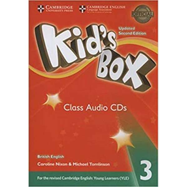 Kid's Box Updated 2nd Edition 3 Class Audio CDs (3)