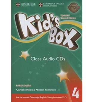  Kid's Box Updated 2nd Edition 4 Class Audio CDs (3)