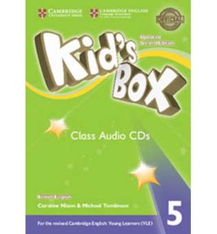  Kid's Box Updated 2nd Edition 5 Class Audio CDs (3)